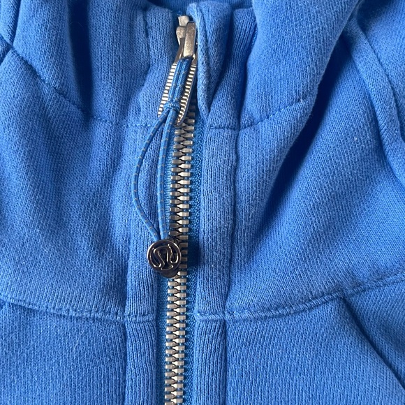 Lululemon cropped scuba full zipper 💙 - Picture 7 of 12